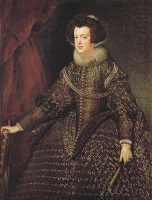 Diego Velazquez Portrait de la reine Elisabeth (df02)